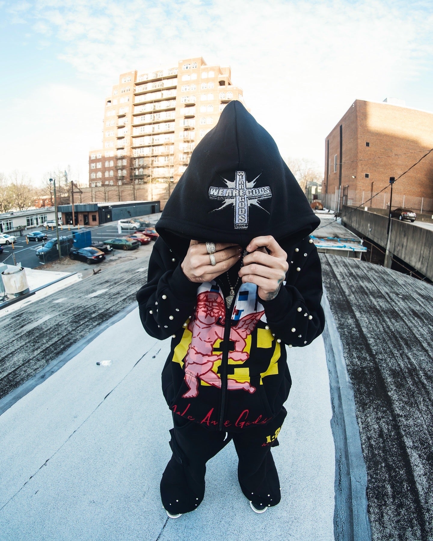 1:27 Double-hooded SweatSuit